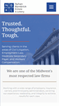 Mobile Screenshot of nbkllaw.com